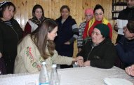 Qənirə Paşayevanın Tovuzda seçicilərlə görüşü davam edir – FOTO