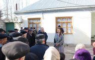 Qənirə Paşayeva Tovuzun Qaraxanlı kəndinin sakinləri ilə görüşüb – FOTO
