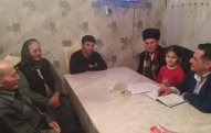 Elnur Abbaszadə bir neçə ailə ilə görüş keçirib - FOTOLAR