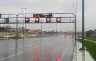 Bakının əsas avtomagistrallarında sürət həddi endirildi