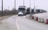   Karantin rejiminə baxmayaraq tranzit yük avtomobillərinin hərəkəti təmin edilir   -  DİN