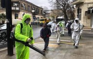 Nəsimi rayonu ərazisində profilaktik dezinfeksiyaedici tədbirlər davam etdirilir  - FOTO