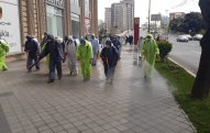 Nəsimi rayonu ərazisində profilaktik dezinfeksiyaedici tədbirlər davam etdirilir  - FOTO