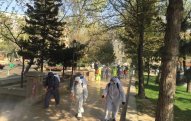 Nəsimi rayonunda karantin rejiminin tələblərinin yerinə yetirilməsi məqsədilə  bütün zəruri tədbirlər davam etdirilir    - FOTOLAR