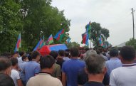 Düşmənin Tovuzda öldürdüyü mülki şəxs torpağa tapşırılıb 