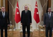 Türkiyə Prezidenti Ceyhun Bayramov və Zakir Həsənovu qəbul etdi 
