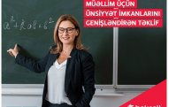 “Bakcell”dən müəllimlər üçün xüsusi tarif 