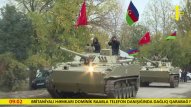 Ordumuzun tankları 27 ildən sonra Azərbaycan-Türkiyə bayraqları ilə Ağdama qayıtdı    — VİDEO