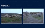 Cəbrayılın Şıxalıağalı kəndindən videogörüntülər