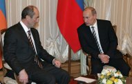 Putinlə Koçaryan Ermənistandakı vəziyyəti müzakirə edib