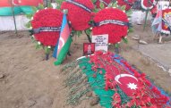 Dünən Ağdamda partlayışda həlak olan əsgər dəfn olundu - FOTOLAR
