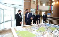Hikmət Hacıyev Bakı Ali Neft Məktəbində - FOTO