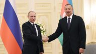 Vladimir Putin İlham Əliyevi Yeni il münasibətilə təbrik etdi