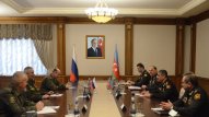 Zakir Həsənov Rusiya sülhməramlılarının yeni komandanını qəbul etdi