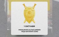 Bu gün prokurorluq işçilərinin peşə bayramıdır