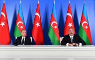 İlham Əliyev və Rəcəb Tayyib Ərdoğanın birgə mətbuat konfransı - VİDEO