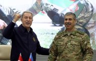 Zakir Həsənov və Hulusi Akar hərbi təlimi izləyiblər