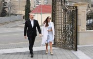 İlham Əliyev və xanımı Bakıda açılışda…