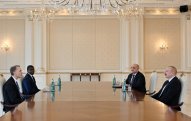 İlham Əliyev Brüs Flətti qəbul etdi