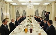 Yohannisin şərəfinə rəsmi ziyafət verildi - Foto