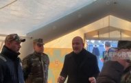 Süleyman Soylu FHN-in səhra hospitalına gəldi - Video