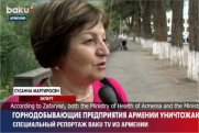 Baku TV-nin EKSKLÜZİV REPORTAJI: Ermənistanın regionda yaratdığı faciəvi vəziyyət - VIDEO
