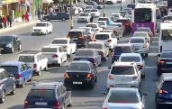 Bakının bir sıra yollarında tıxac müşahidə olunur