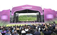 “Xarıbülbül” festivalında “Qarabağnamə” adlı sərgi açılıb