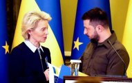 Leyen Zelenski ilə görüşdü