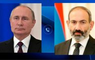 Putinlə Paşinyan arasında telefon danışığı olub