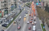 Bakıda bu yollarda sıxlıq var - SİYAHI
