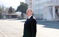 Prezident Ağdam Muğam Mərkəzində görülən tikinti işləri ilə tanış olub