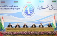 Əli Əsədov Xəzər İqtisadi Forumunda regional təhlükəsizlik məsələlərindən danışıb
