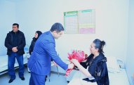 Seymur Orucov şəhid anasını ziyarət etdi - Fotolar