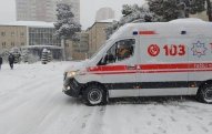 Qarlı havada təcili yardıma 292 müraciət daxil olub
