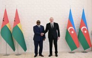 Azərbaycan və Qvineya-Bisau prezidentləri mətbuata bəyanatlarla çıxış ediblər