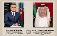 Azərbaycan və BƏƏ XİN rəhbərlərinin telefon danışığı olub