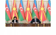 Azərbaycan və Şimali Makedoniya prezidentləri mətbuata bəyanatlarla çıxış ediblər - YENİLƏNİB