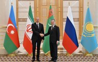 Qurbanqulu Berdiməhəmmədov Prezident İlham Əliyevi Ramazan bayramı münasibətilə təbrik edib