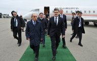 Gürcüstan Prezidenti Azərbaycana rəsmi səfərə gəlib