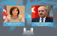 Sahibə Qafarova TBMM-in sədrini təbrik edib