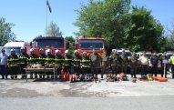 FHN-in Şimal-qərb Regional Mərkəzi mülki müdafiə məşqi keçirib