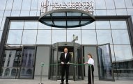 Prezident İlham Əliyev “Xankəndi” Biznes Mərkəzinin açılışında iştirak edib
