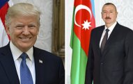 Prezident İlham Əliyev Trampa təşəkkür etdi