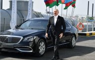 İlham Əliyev Murovdağ tunelinin texniki açılışını etdi