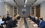 Bayramov Zəngəzura görə ABŞ rəsmilərini qəbul etdi