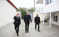 Prezident İlham Əliyev Xocalı rayonunun Seyidbəyli kəndində olub