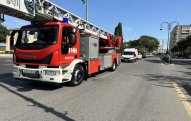 FHN-in Sumqayıt Regional Mərkəzi nümunəvi mülki müdafiə məşqi təşkil edib - VİDEO