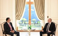 Prezident İlham Əliyev Qəbələdə TDT-nin Baş katibini qəbul edib