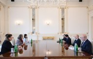 Prezident İlham Əliyev BMT-nin Məskunlaşma Proqramının icraçı direktorunu qəbul edib